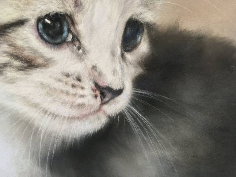 Original Realism Animal Drawing by Juan Pastor De La Puente
