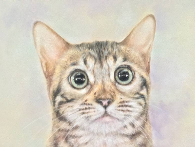 Original Realism Animal Drawing by Juan Pastor De La Puente