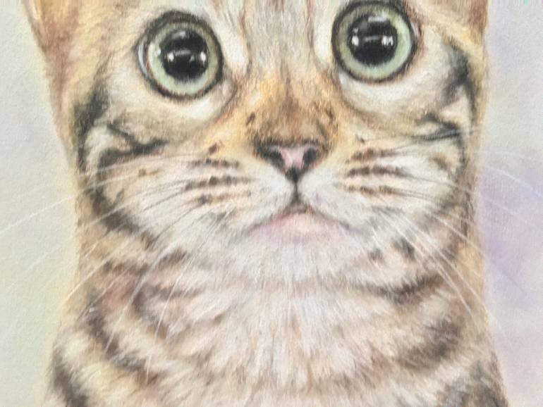 Original Realism Animal Drawing by Juan Pastor De La Puente