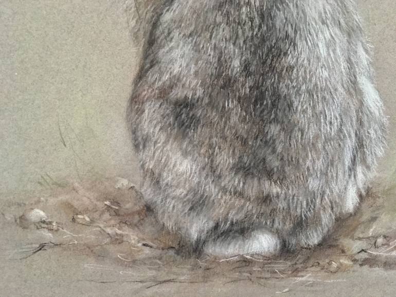 Original Realism Animal Drawing by Juan Pastor De La Puente