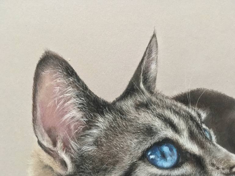 Original Realism Animal Drawing by Juan Pastor De La Puente