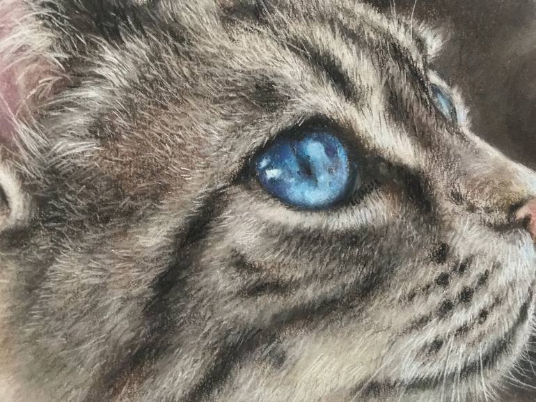 Original Realism Animal Drawing by Juan Pastor De La Puente
