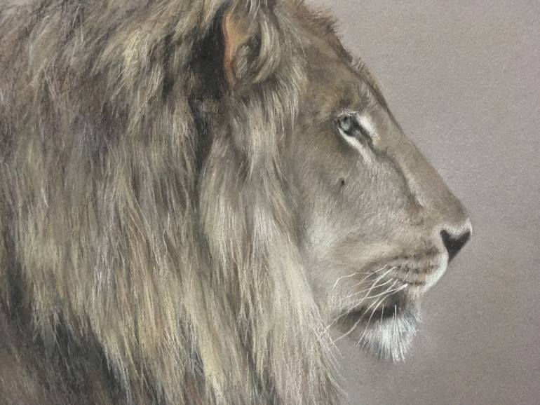 Original Realism Animal Drawing by Juan Pastor De La Puente