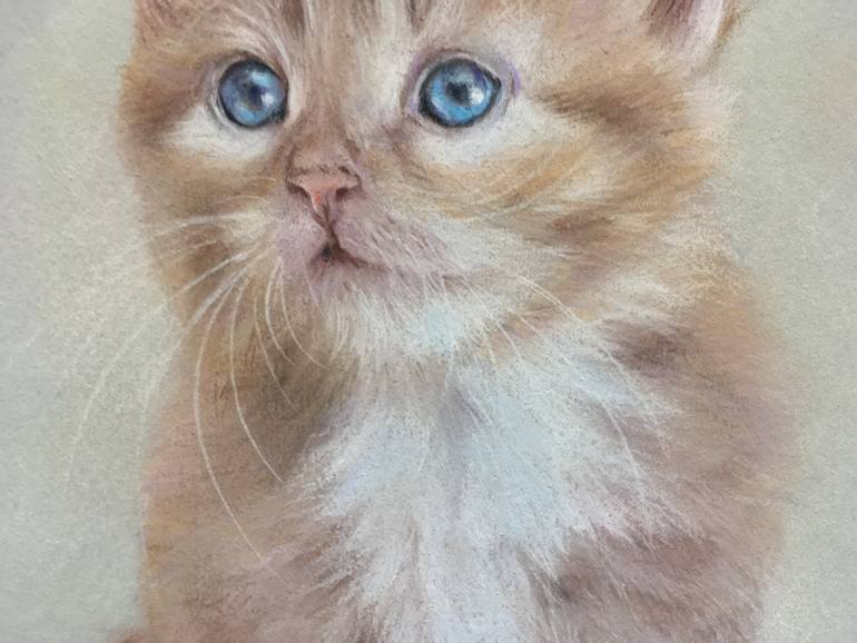 Original Realism Animal Drawing by Juan Pastor De La Puente