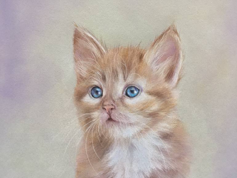 Original Realism Animal Drawing by Juan Pastor De La Puente