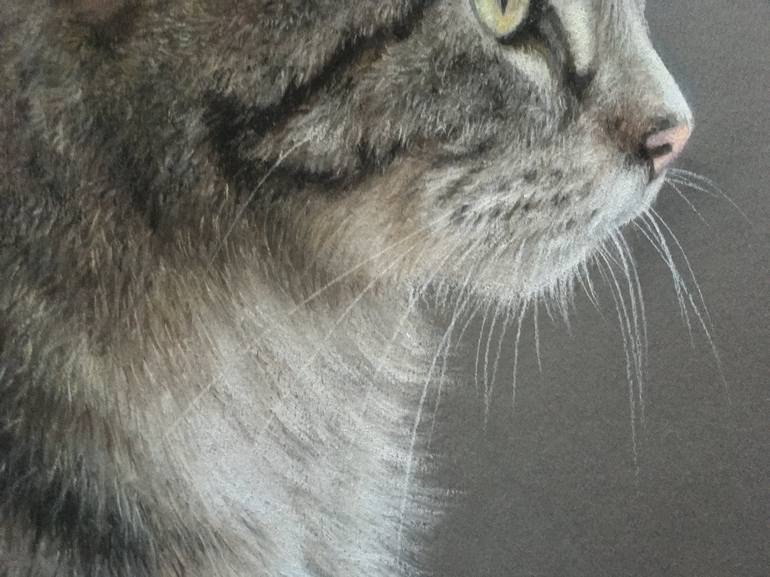 Original Realism Animal Drawing by Juan Pastor De La Puente