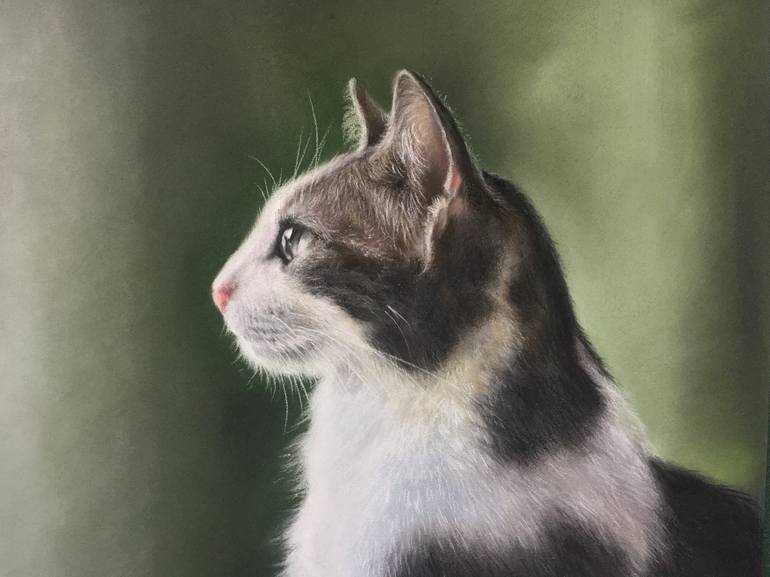 Original Realism Animal Drawing by Juan Pastor De La Puente