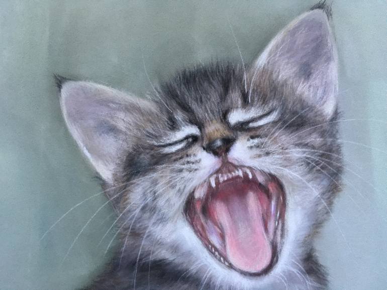 Original Realism Animal Drawing by Juan Pastor De La Puente