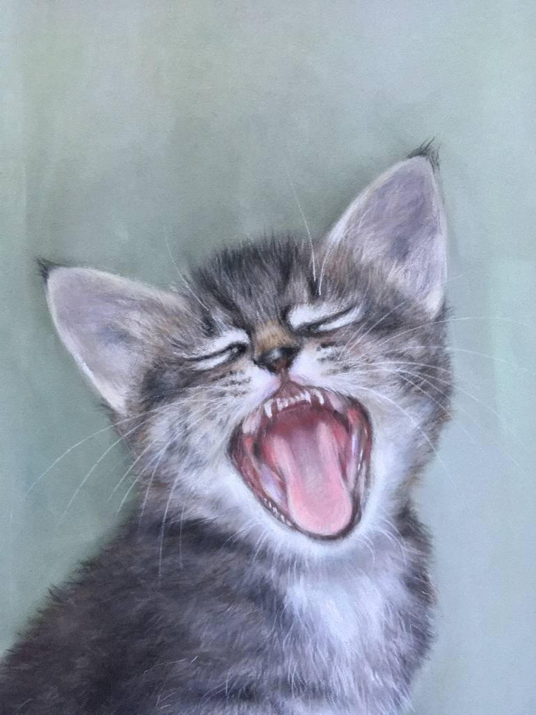 Original Realism Animal Drawing by Juan Pastor De La Puente