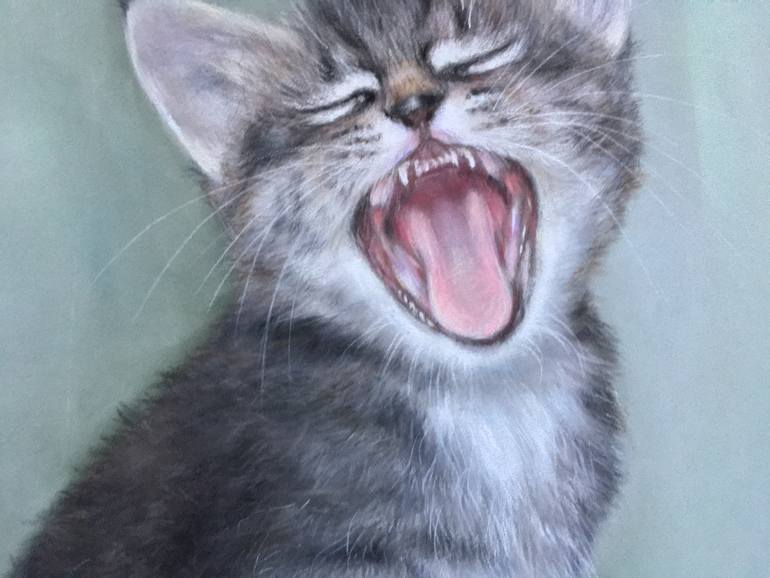 Original Realism Animal Drawing by Juan Pastor De La Puente