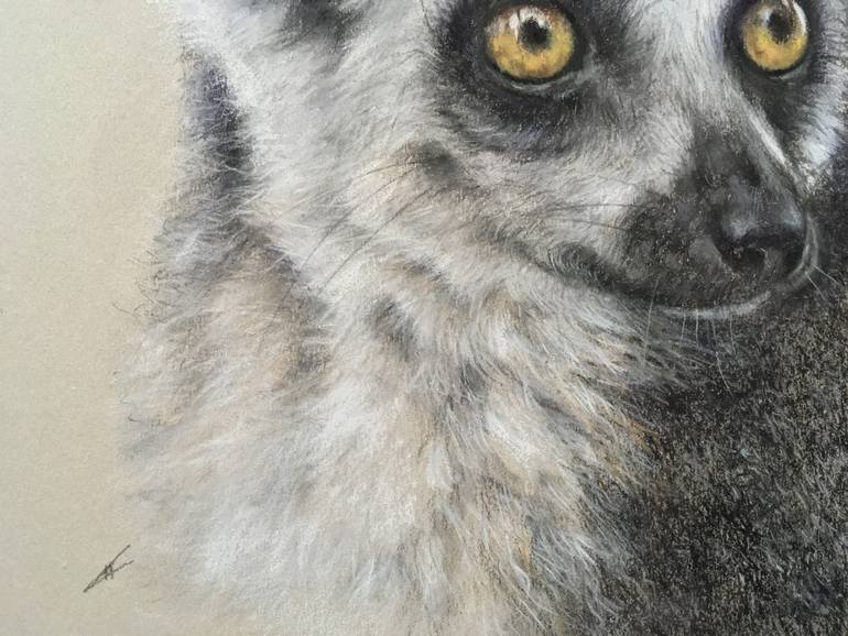 Original Realism Animal Drawing by Juan Pastor De La Puente