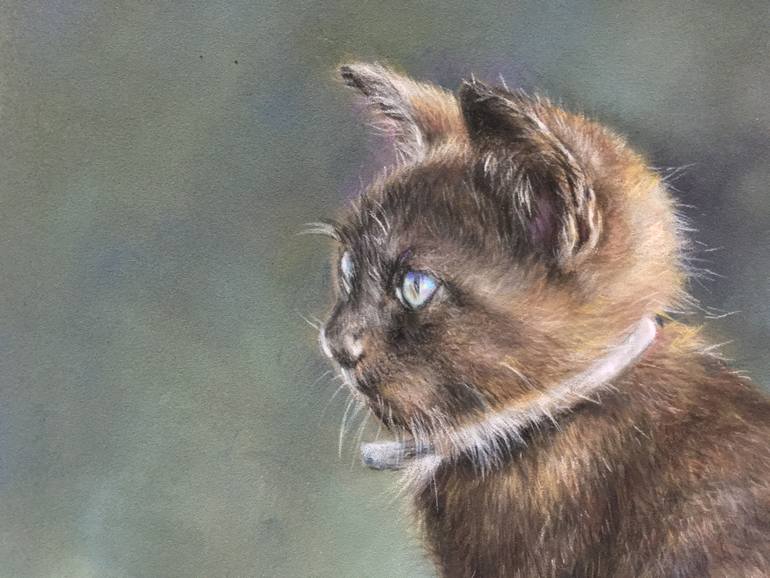 Original Realism Animal Drawing by Juan Pastor De La Puente