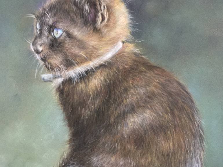 Original Realism Animal Drawing by Juan Pastor De La Puente