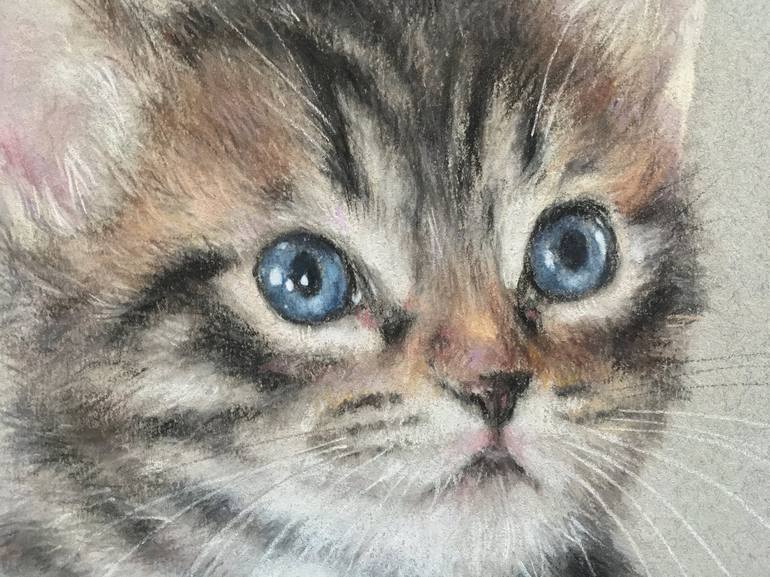 Original Realism Animal Drawing by Juan Pastor De La Puente