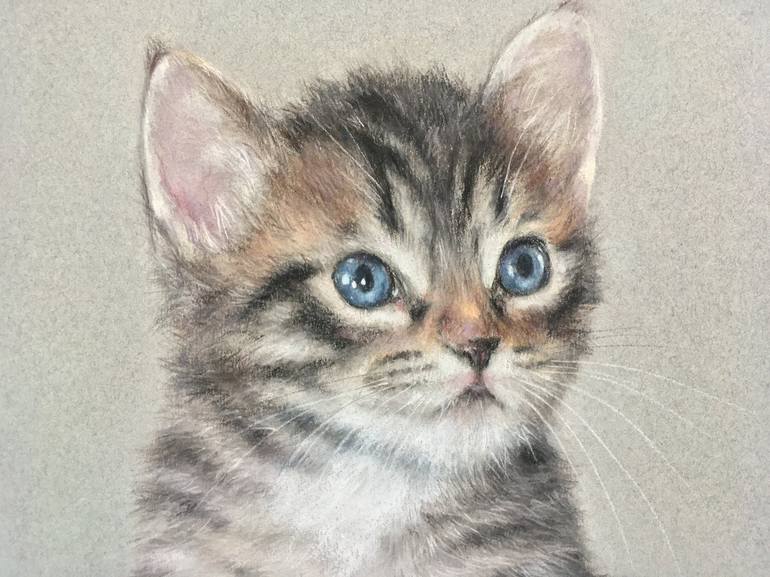 Original Realism Animal Drawing by Juan Pastor De La Puente