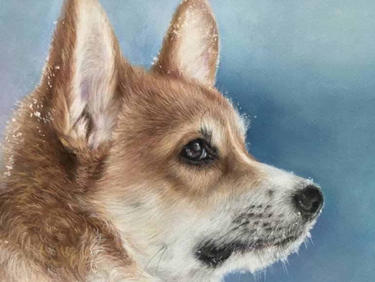 Original Realism Animal Drawing by Juan Pastor De La Puente