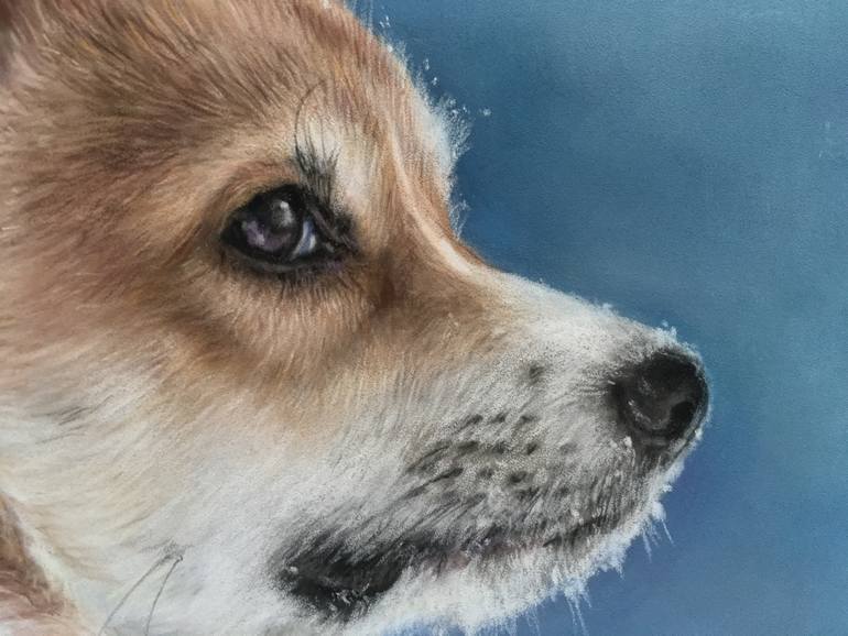 Original Realism Animal Drawing by Juan Pastor De La Puente