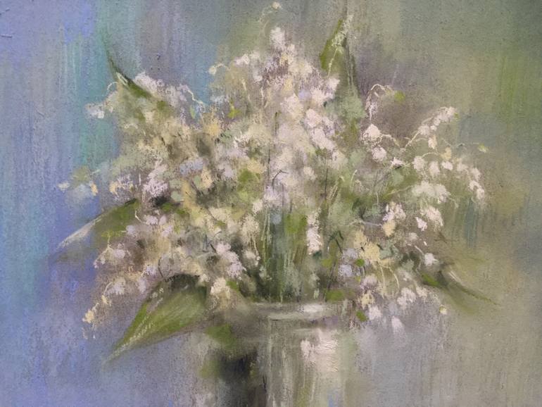 Original Impressionism Botanic Drawing by Juan Pastor De La Puente