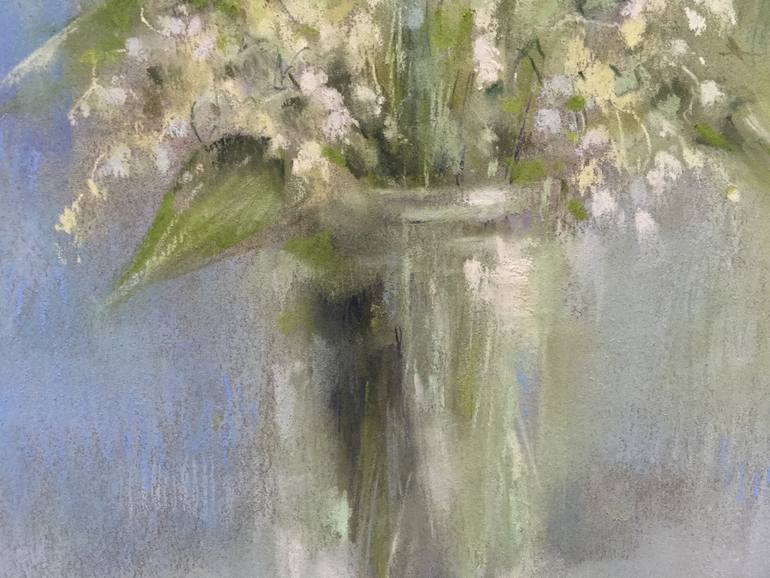 Original Impressionism Botanic Drawing by Juan Pastor De La Puente