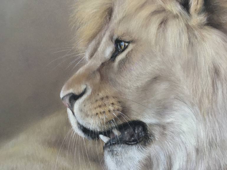 Original Realism Animal Drawing by Juan Pastor De La Puente