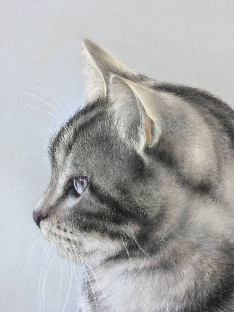 Original Realism Animal Drawing by Juan Pastor De La Puente