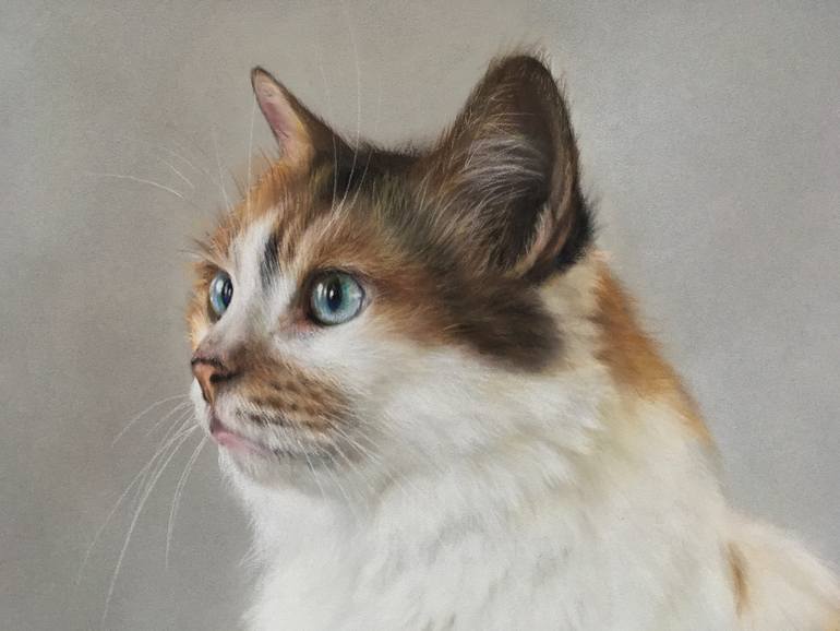 Original Realism Animal Drawing by Juan Pastor De La Puente