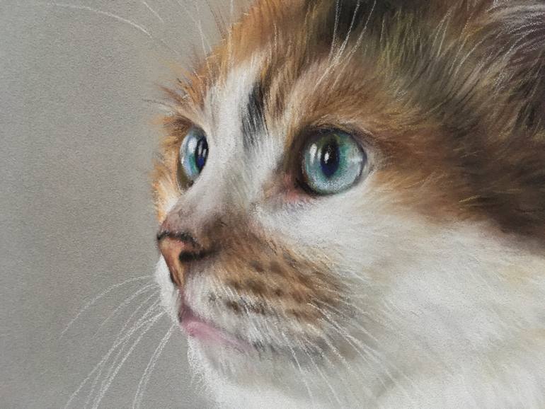 Original Realism Animal Drawing by Juan Pastor De La Puente