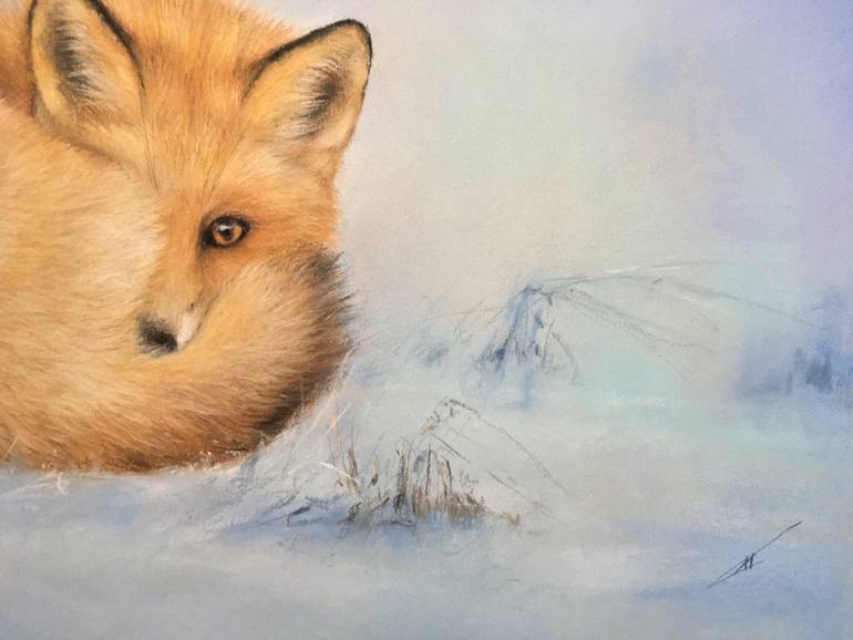 Original Realism Animal Drawing by Juan Pastor De La Puente