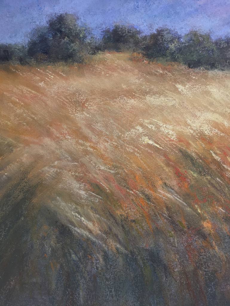 Original Art Deco Landscape Drawing by Juan Pastor De La Puente