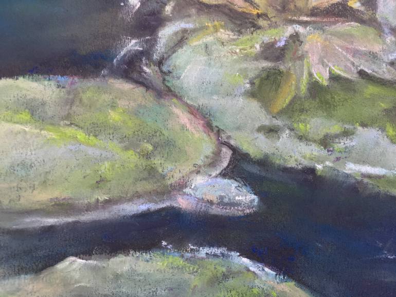 Original Art Deco Botanic Drawing by Juan Pastor De La Puente