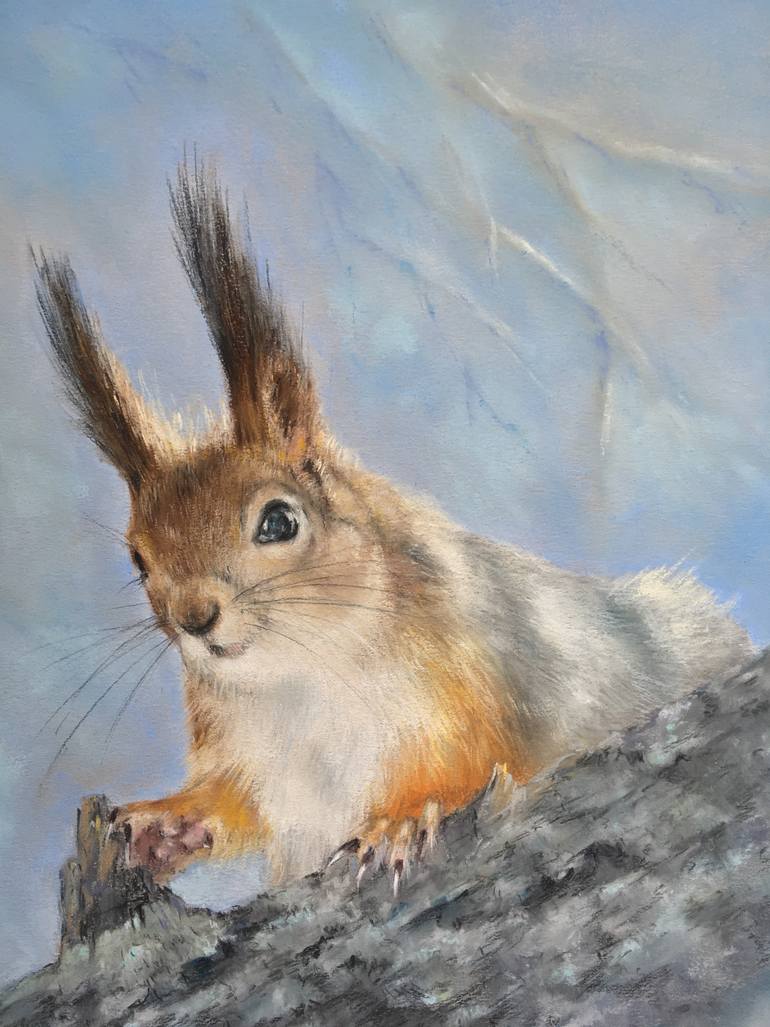 Original Art Deco Animal Drawing by Juan Pastor De La Puente