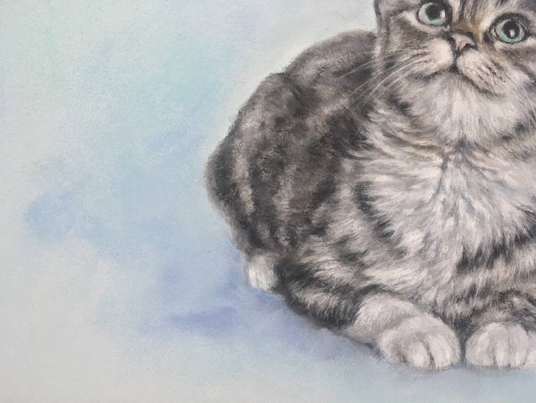 Original Art Deco Animal Drawing by Juan Pastor De La Puente