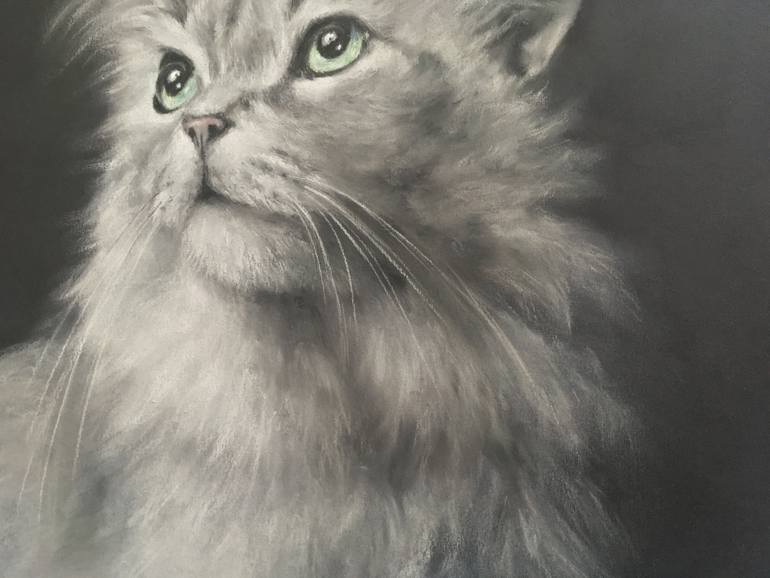 Original Art Deco Animal Drawing by Juan Pastor De La Puente