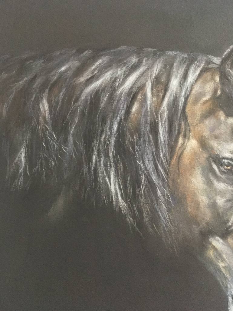 Original Realism Animal Drawing by Juan Pastor de la Puente