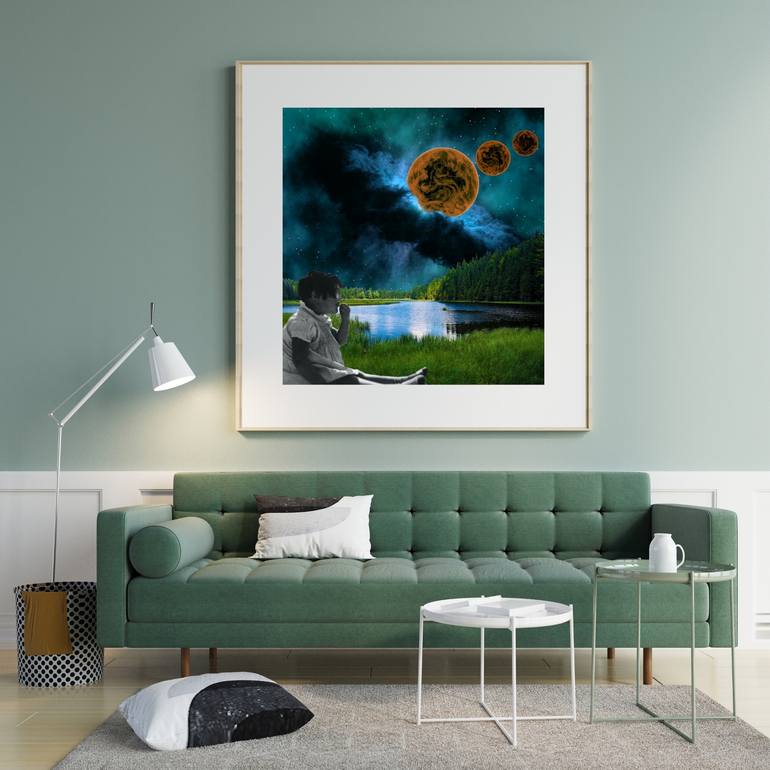 Original Digital Art Fantasy Collage by Pedro Ruao