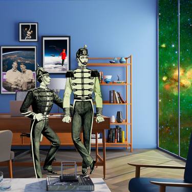 Original Digital Art Men Collage by Pedro Ruao