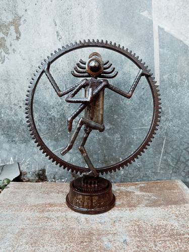 Original Contemporary Classical Mythology Sculpture by Tamal Das