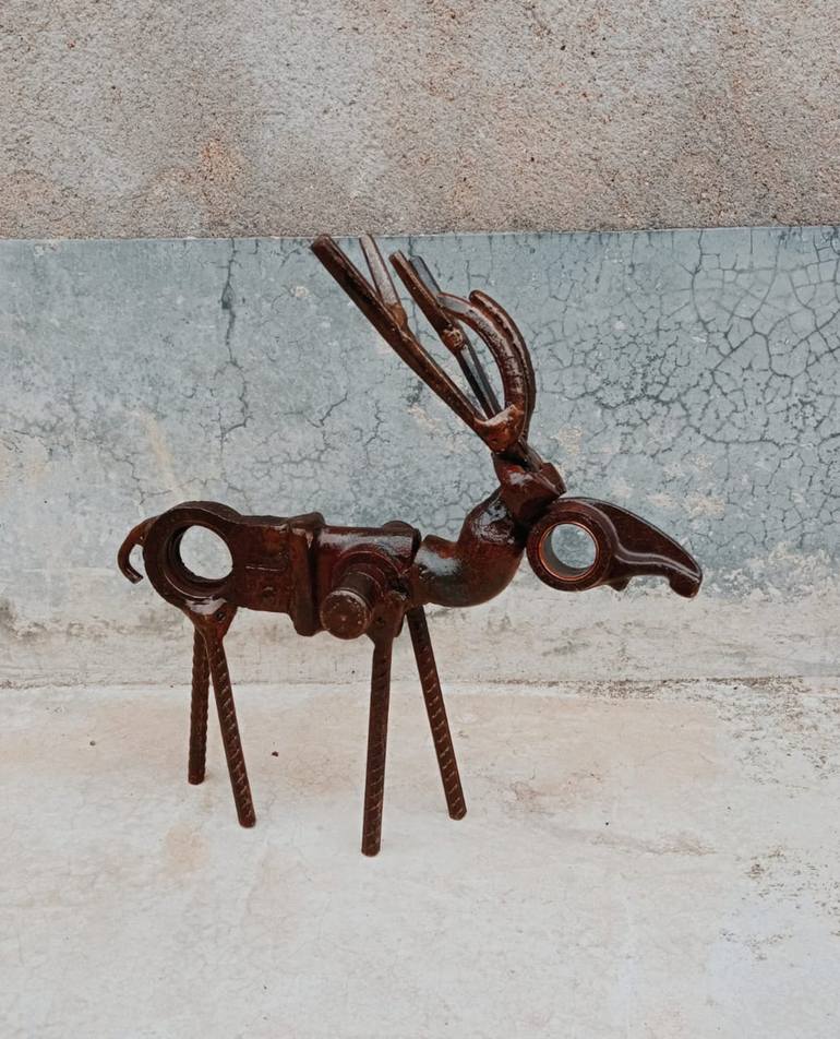 Original Figurative Animal Sculpture by Tamal Das
