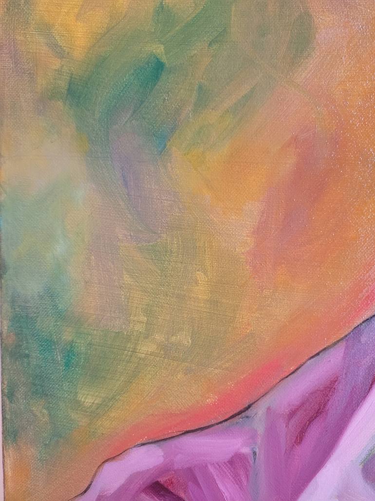 Original Expressionism People Painting by Frédéric Haman