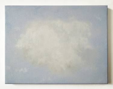 Cloud Study, Brittany #2 (Oil painting) thumb