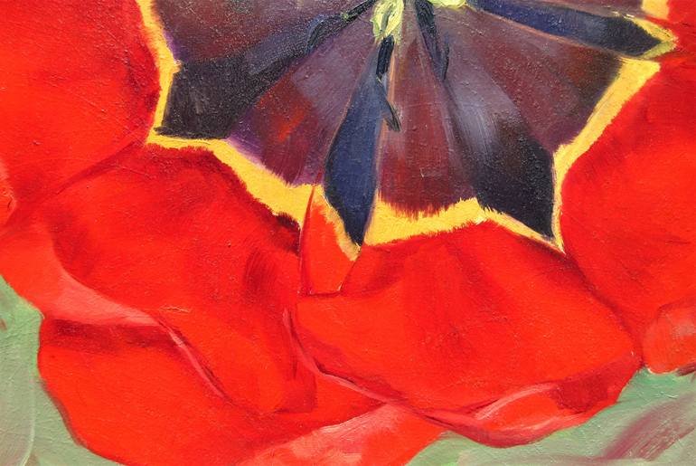 Original Contemporary Floral Painting by Atelier Bdgb