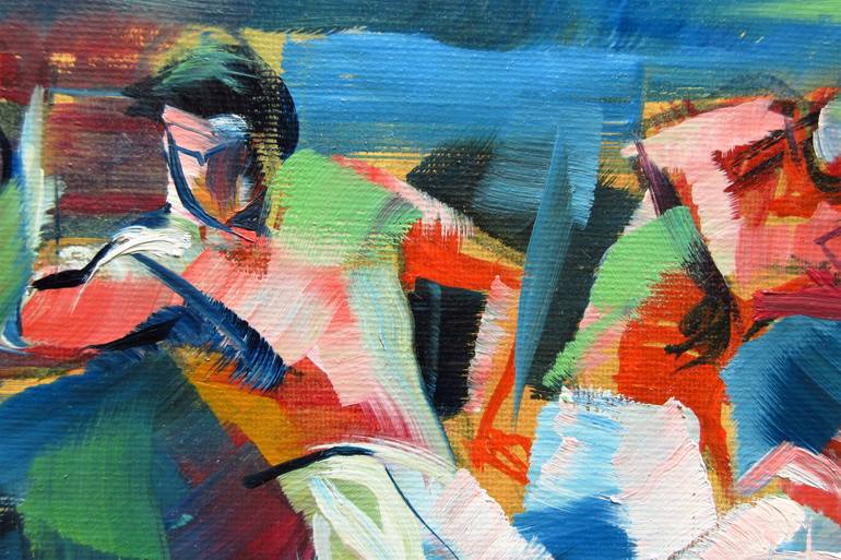 Original Contemporary Men Painting by Atelier Bdgb