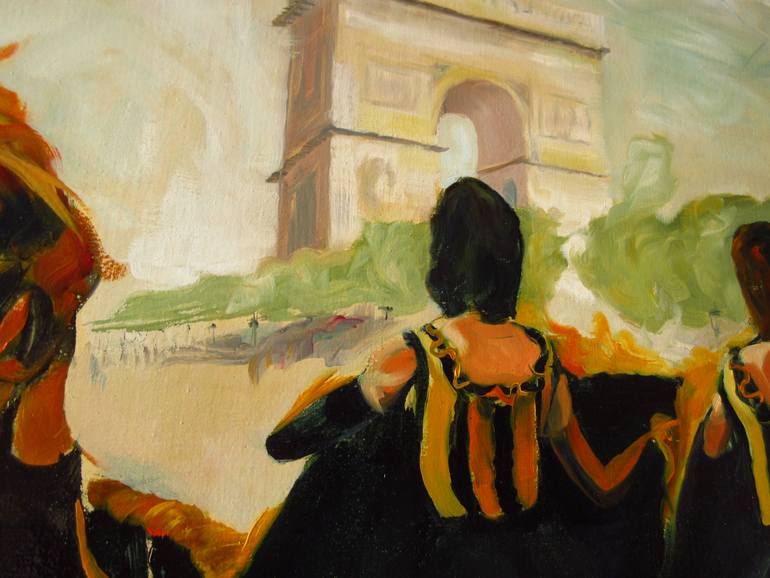 Original Figurative Women Painting by Atelier Bdgb