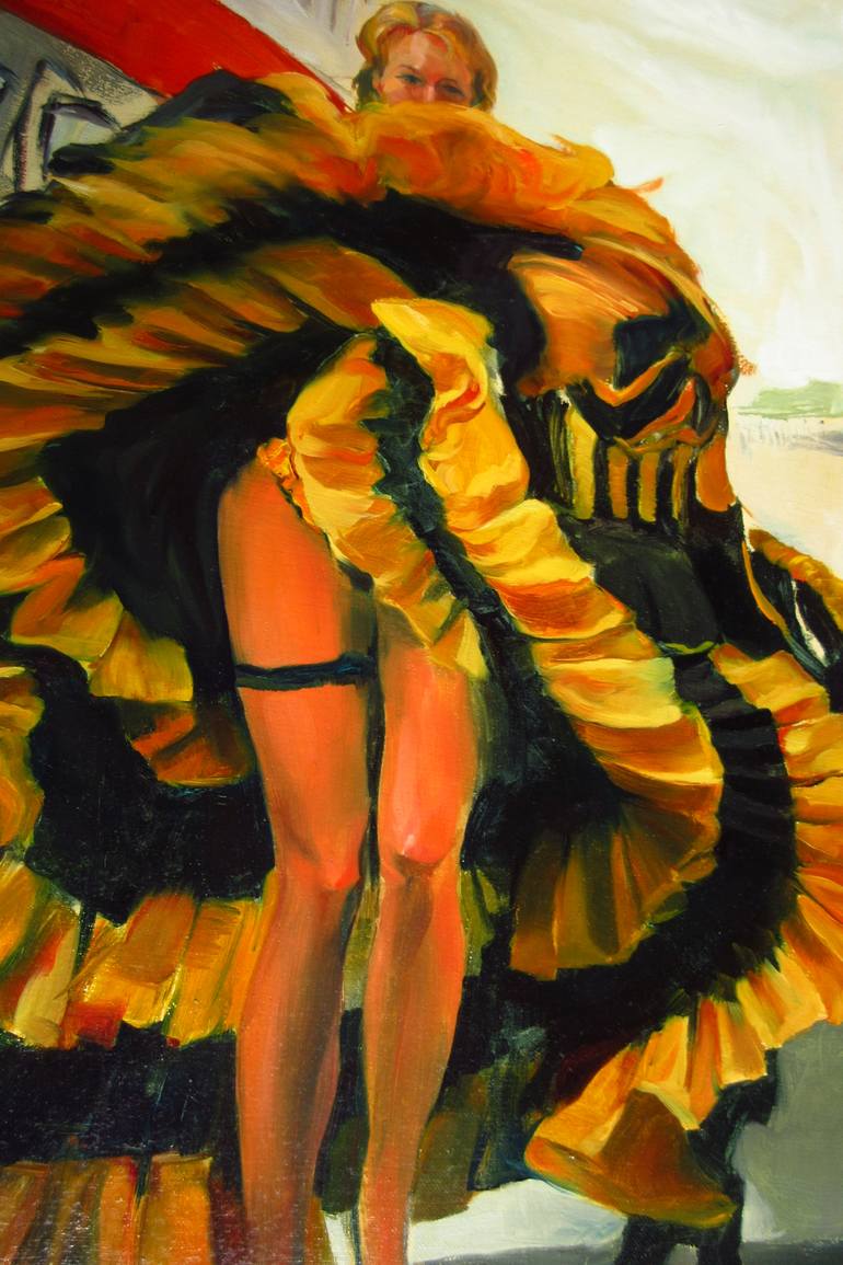 Original Figurative Women Painting by Atelier Bdgb
