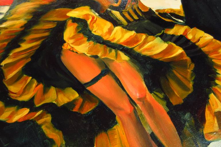 Original Figurative Women Painting by Atelier Bdgb