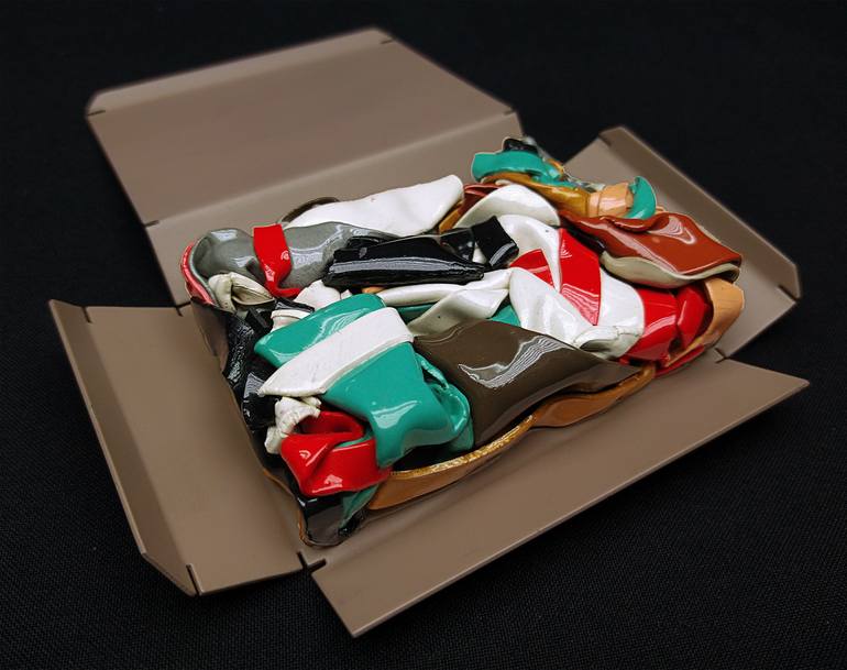 Original Conceptual Abstract Sculpture by Jeronimo Mejia Torres