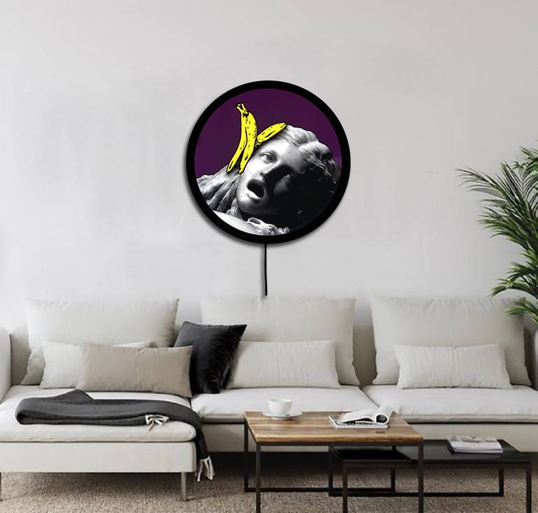 Original Conceptual Pop Culture/Celebrity Mixed Media by Jeronimo Mejia Torres