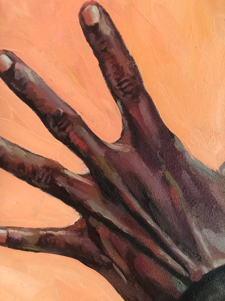 Original Contemporary People Painting by Etuk Unyime