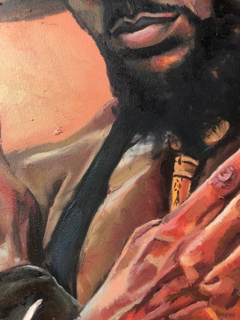 Original Contemporary People Painting by Etuk Unyime