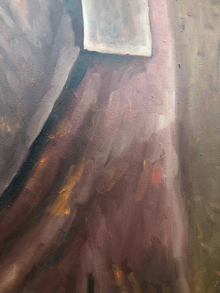 Original Figurative People Painting by Etuk Unyime